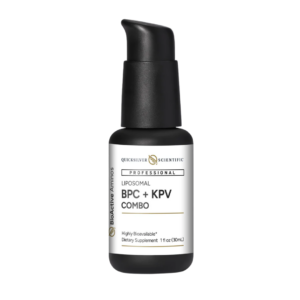 Liposomal BPC and KPV Combo Peptide Supplement Bottle