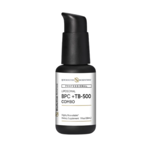 Liposomal BPC + TB-500 Peptide Supplement Bottle
