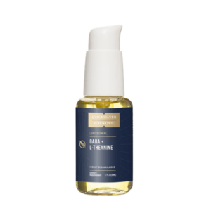 Liposomal GABA + L-Theanine Supplement Bottle