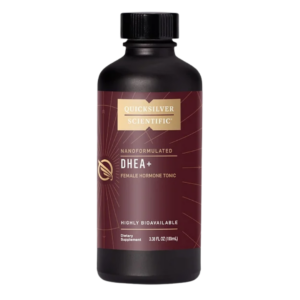 Nanoformulated DHEA+ Female Hormone Tonic Bottle