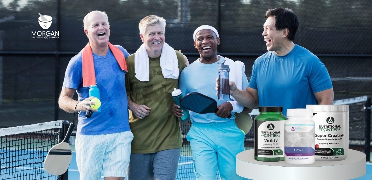 Men’s Health Enhancement: Super Creatine, T-Time, and Virility Supplements